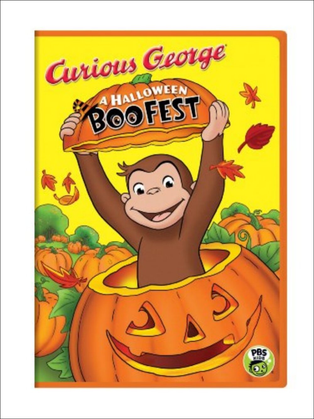 Curious George Halloween Boo Fest DVD Kids Family Animated Movie